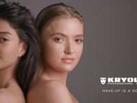 Digital Complexion - Kryolan Make-up.  Advert I.