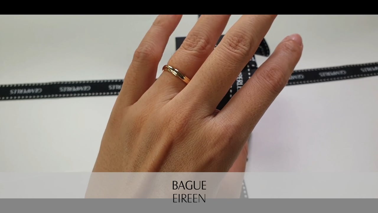 Fede Nuziale Eireen - Oro Giallo & Diamante | Gemperles