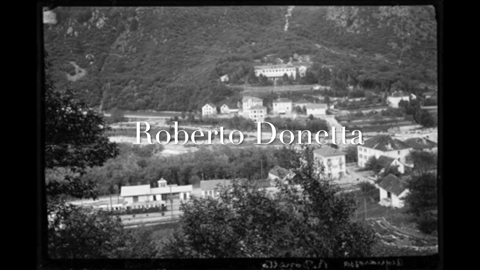 Roberto Donetta Fondazione Archivio Donetta Corzoneso