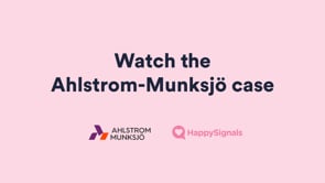 Ahlstrom-Munksjö - Customer Success Story (Ozan Acar - Doctor)