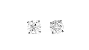 4.00 ct. t.w. Diamond Stud Earrings in Platinum