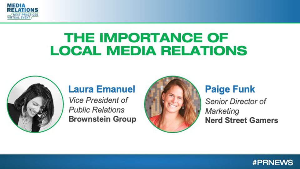 The Importance of Local in Media Relations