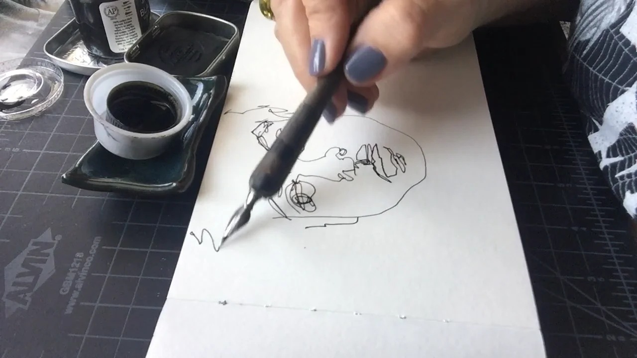 Linework - A Loose Ink Drawing on Vimeo