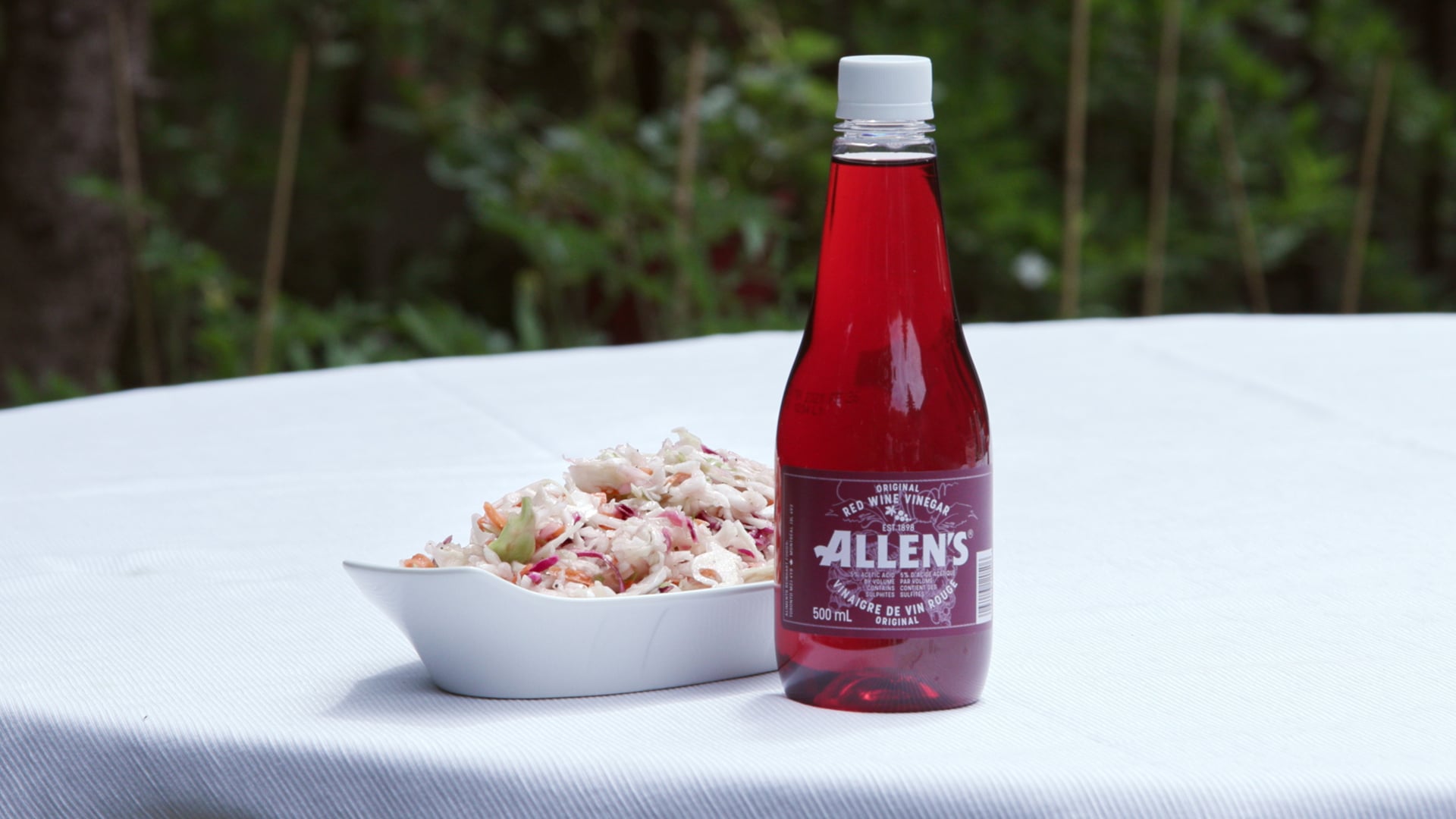 Allen’s Vinegar Recipes & Tips (ColeSlaw)