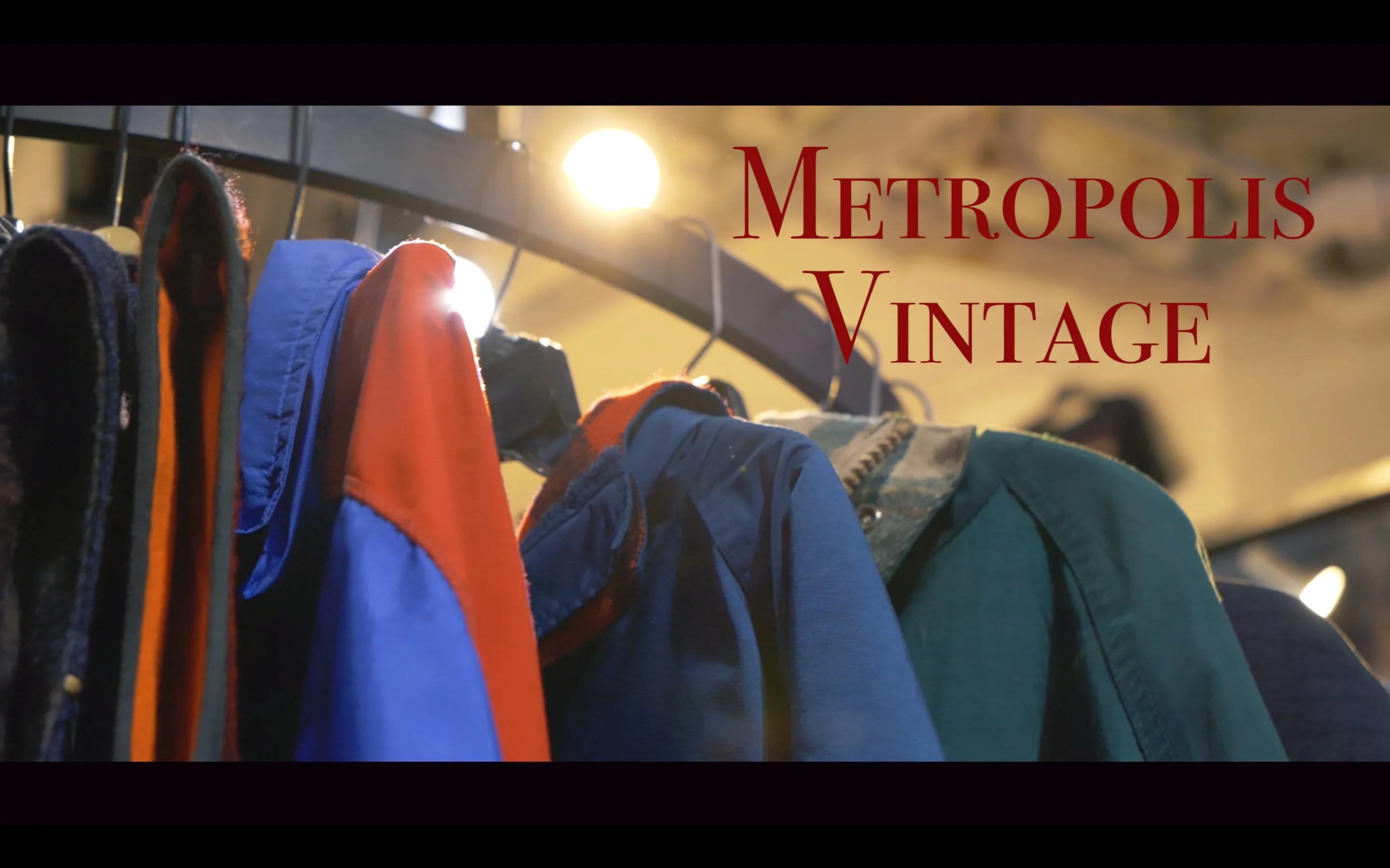 Metropolis on sale vintage clothing