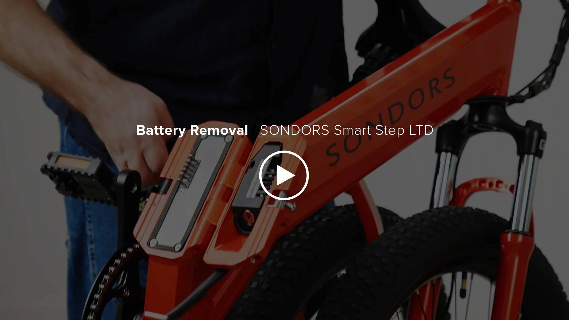 Sondors deals bike battery