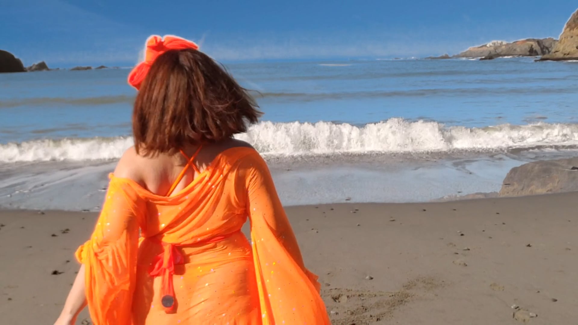 Year in Rainbow NEW WORK # 3: Orange you grateful for The Ocean