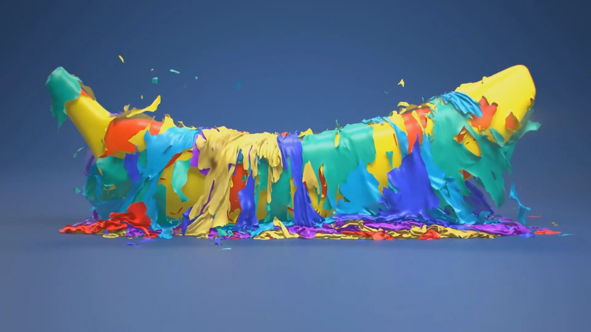 Houdini Vellum cloth layered collision on Vimeo