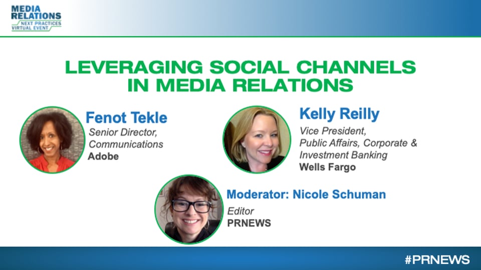 Leveraging Social Channels in Media Relations