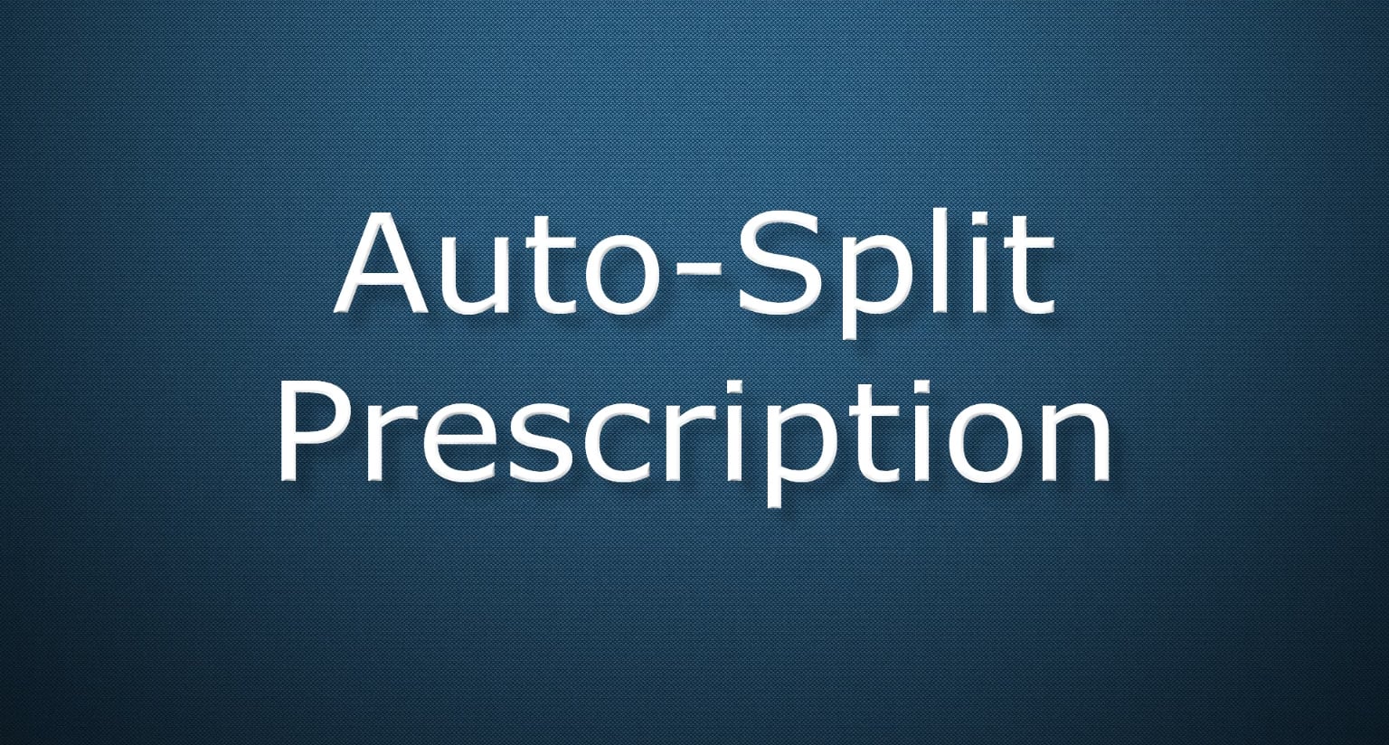 24 - Auto Splitting RX autosplit on Vimeo