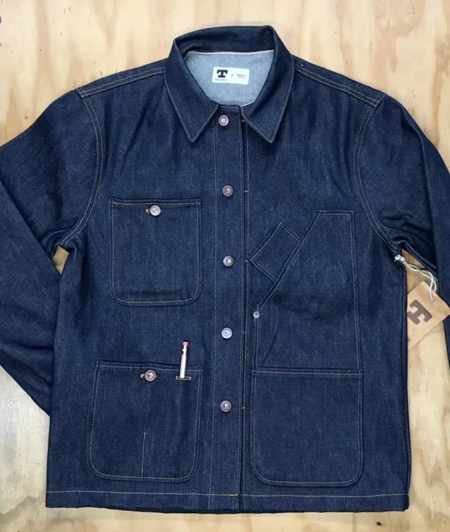 16.5 oz Selvedge Coverall Jacket