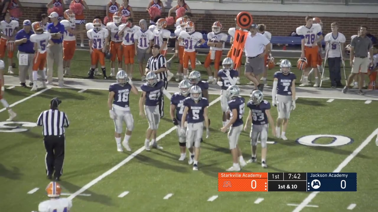 JV Football vs Starkville Academy 10.07.20