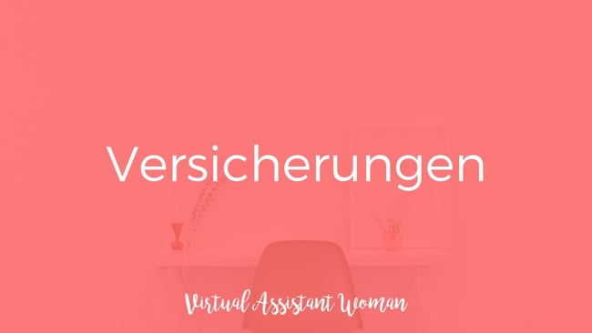Versicherungen