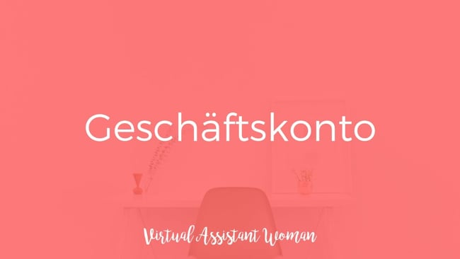 Geschäftskonto