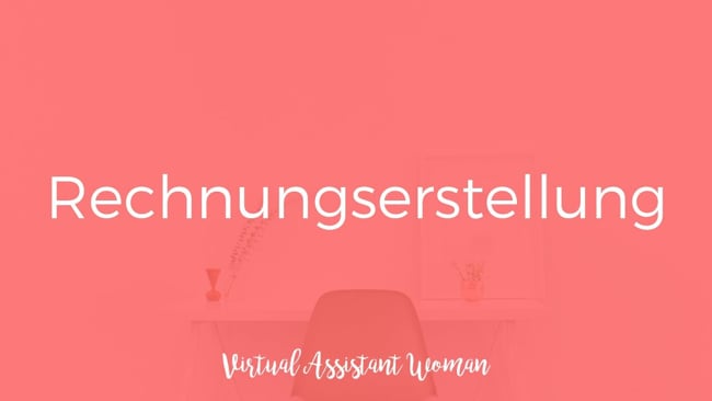 Rechnungserstellung