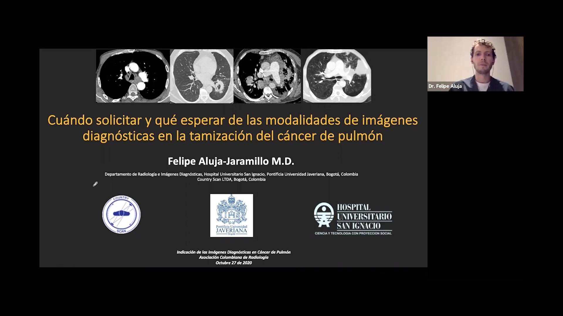 Cuándo solicitar y qué esperar de las modalidades de imágenes diagnósticas en la tamización del cáncer de pulmón