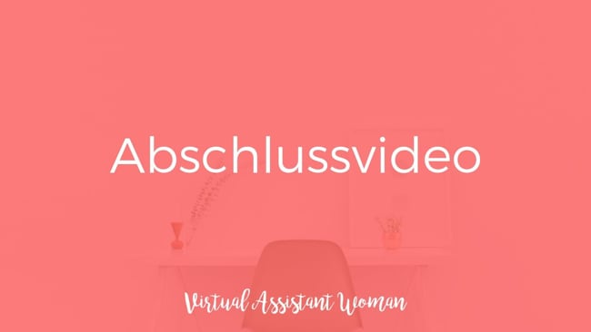 Abschlussvideo