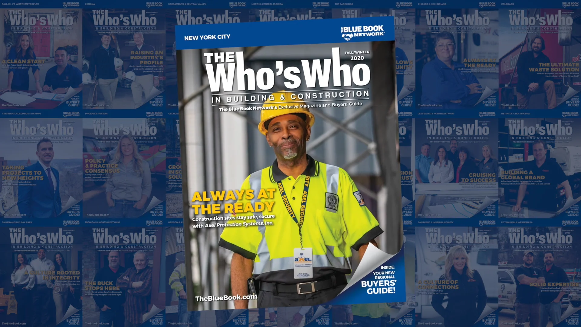 Fall/Winter 2020 Who's Who Cover Stories The Who's Who in Building & Construction Axel