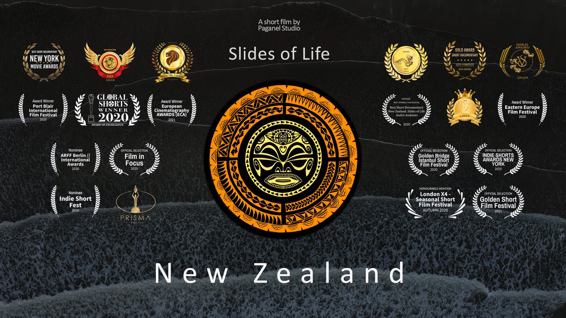 New Zealand.  Slides of Life 2020