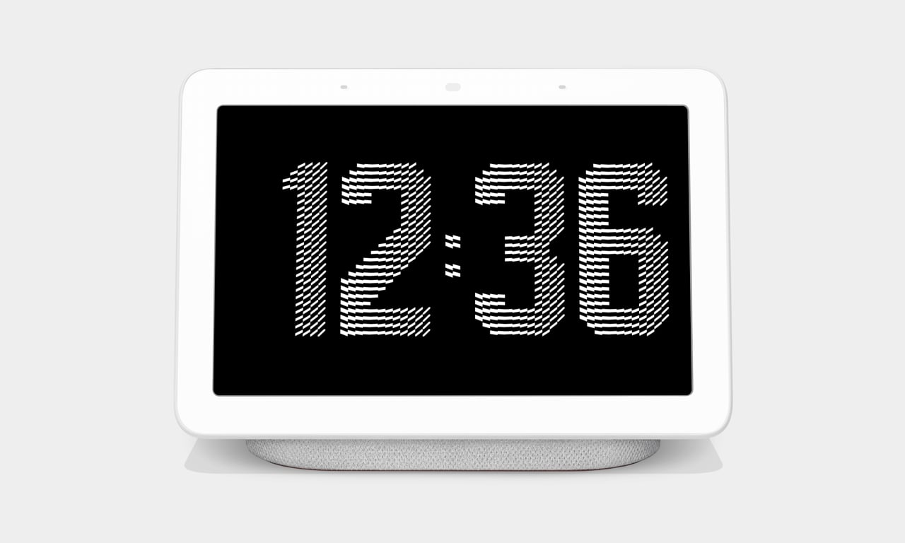 Google nest hub google home hub clocks