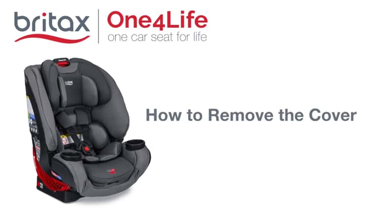 britax car seat cover removal