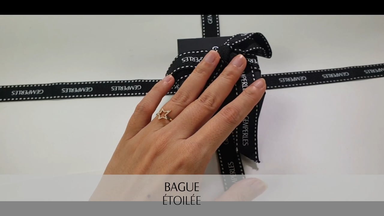Anello Étoilée - Oro Giallo & Diamanti | Gemperles