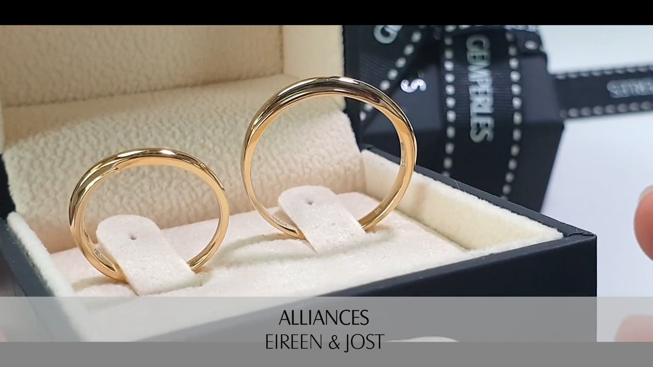 Fedi Nuziali Eireen & Jost - Oro Giallo & Diamanti | Gemperles