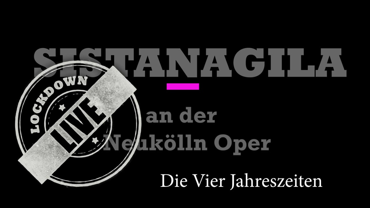 Four Seasons Live am der Neukölln Oper