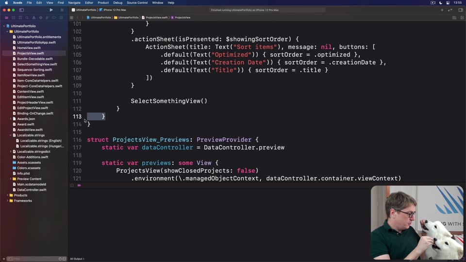 Cleaning up view code