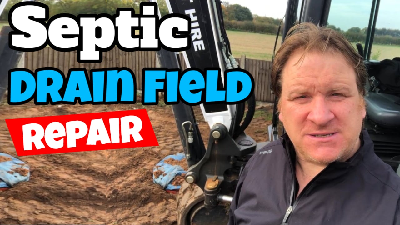 how to fix your septic tank drain field drain field worms on Vimeo