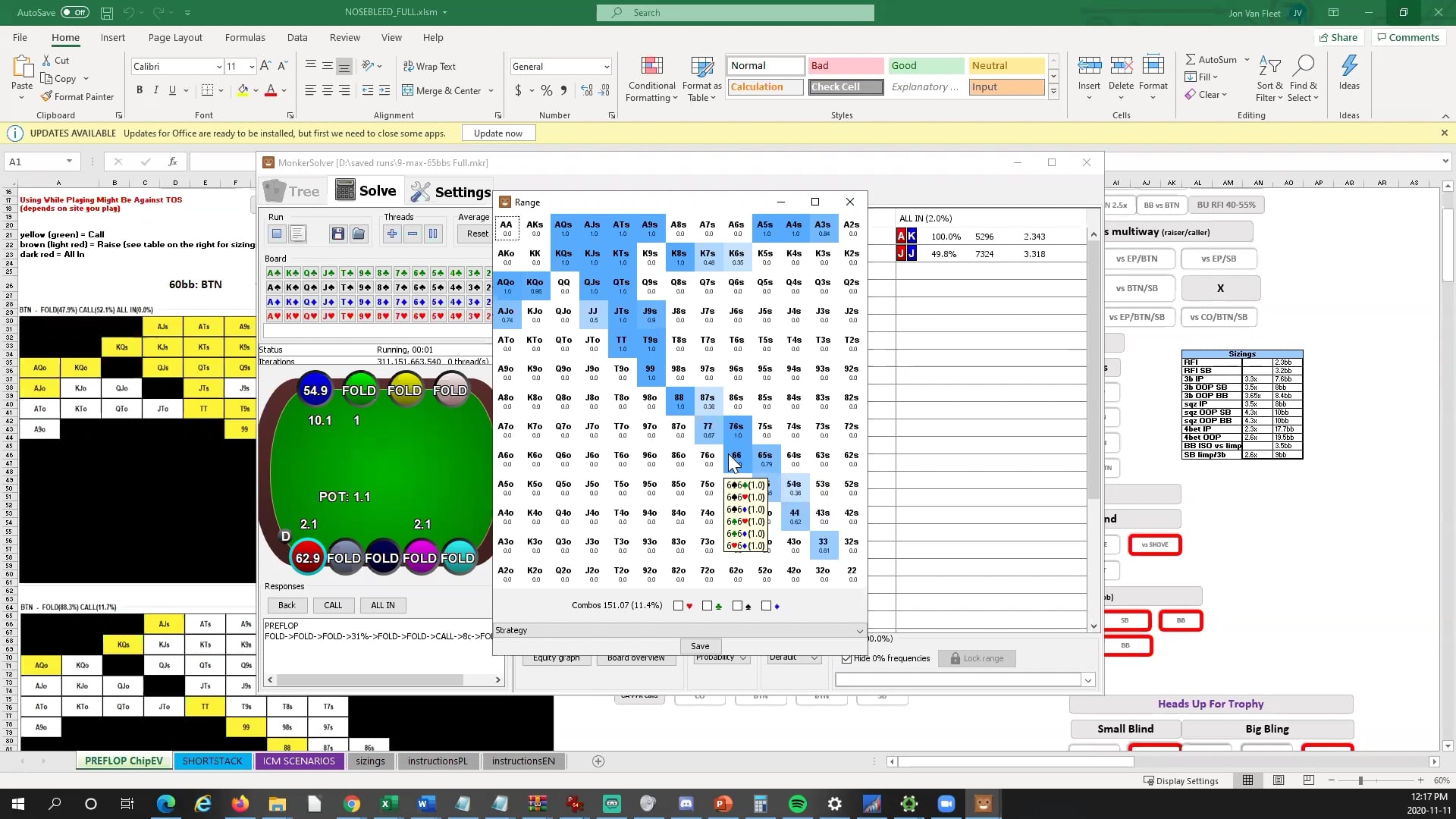 Hand History Review + PKO Explanation
