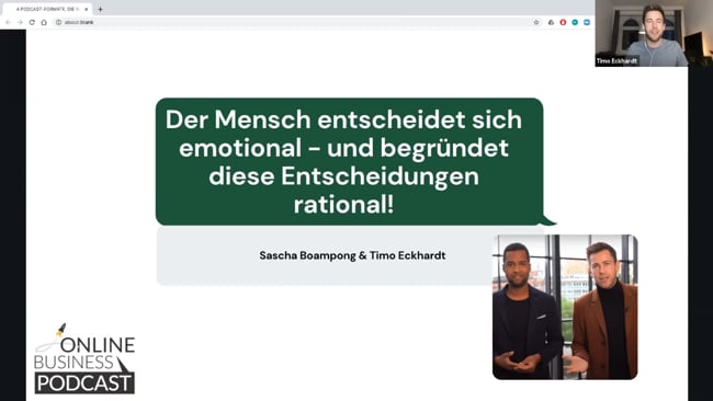 Sascha und Timo - Vier Podcast-Formate, die nicht nur unterhalten, sondern auch verkaufen