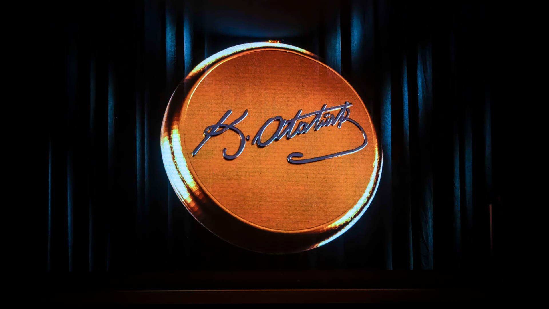 First Hologram of Atatürk