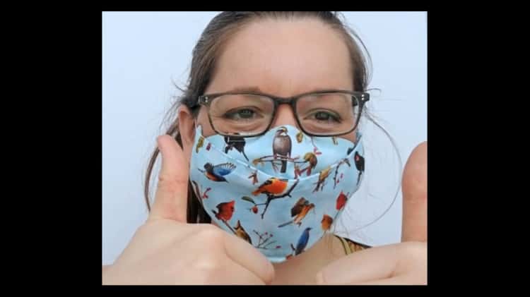 Masque sans buée online sur lunettes