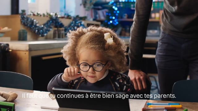 TALIA ET JOUD POUR BOUYGUES NOEL FW 2020