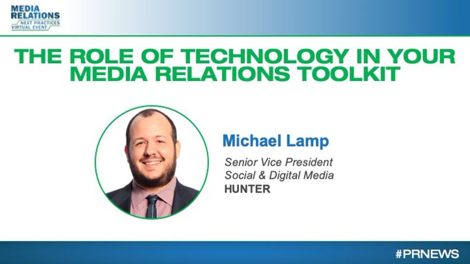 The Role of Technology in Your Media Relations Toolkit