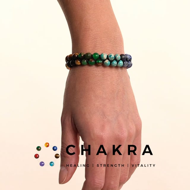 NOGU Chakra | 7 Gemstone | Vitality Bracelet - Marketing