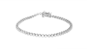 2.00 ct. t.w. Diamond Tennis Bracelet in Sterling Silver