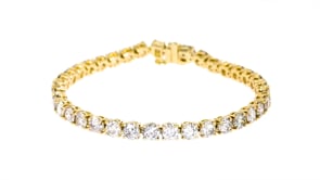 15.00 ct. t.w. Diamond Tennis Bracelet in 14kt Yellow Gold