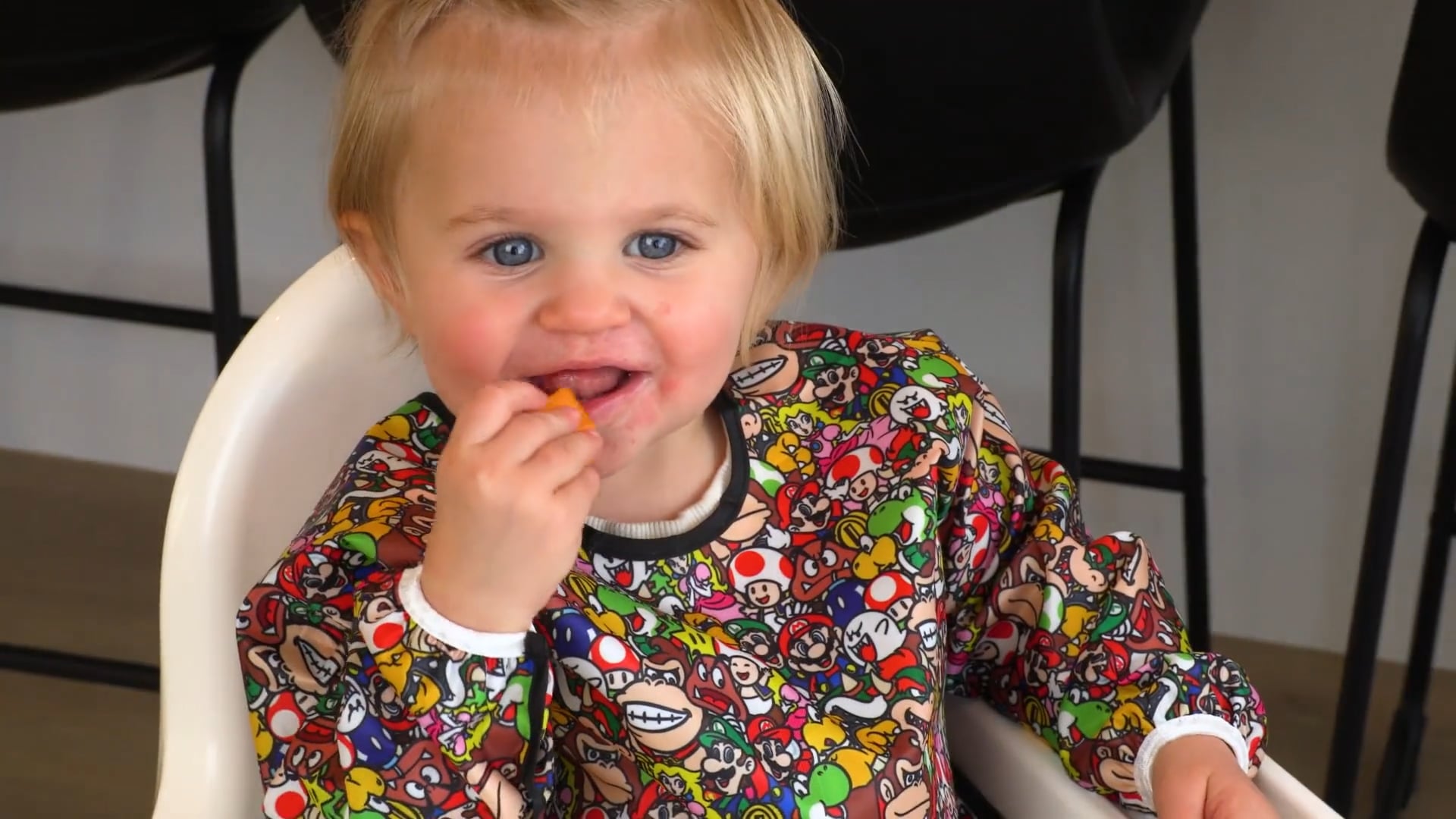 Super Mario Bumkins Sleeved Bib