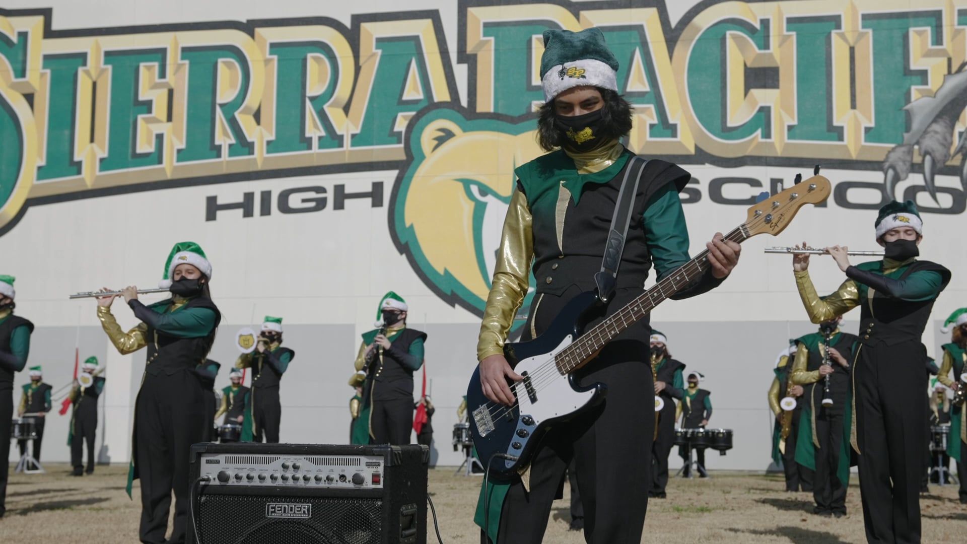 Holiday Medley | Sierra Pacific High School Marching Band & Color Guard