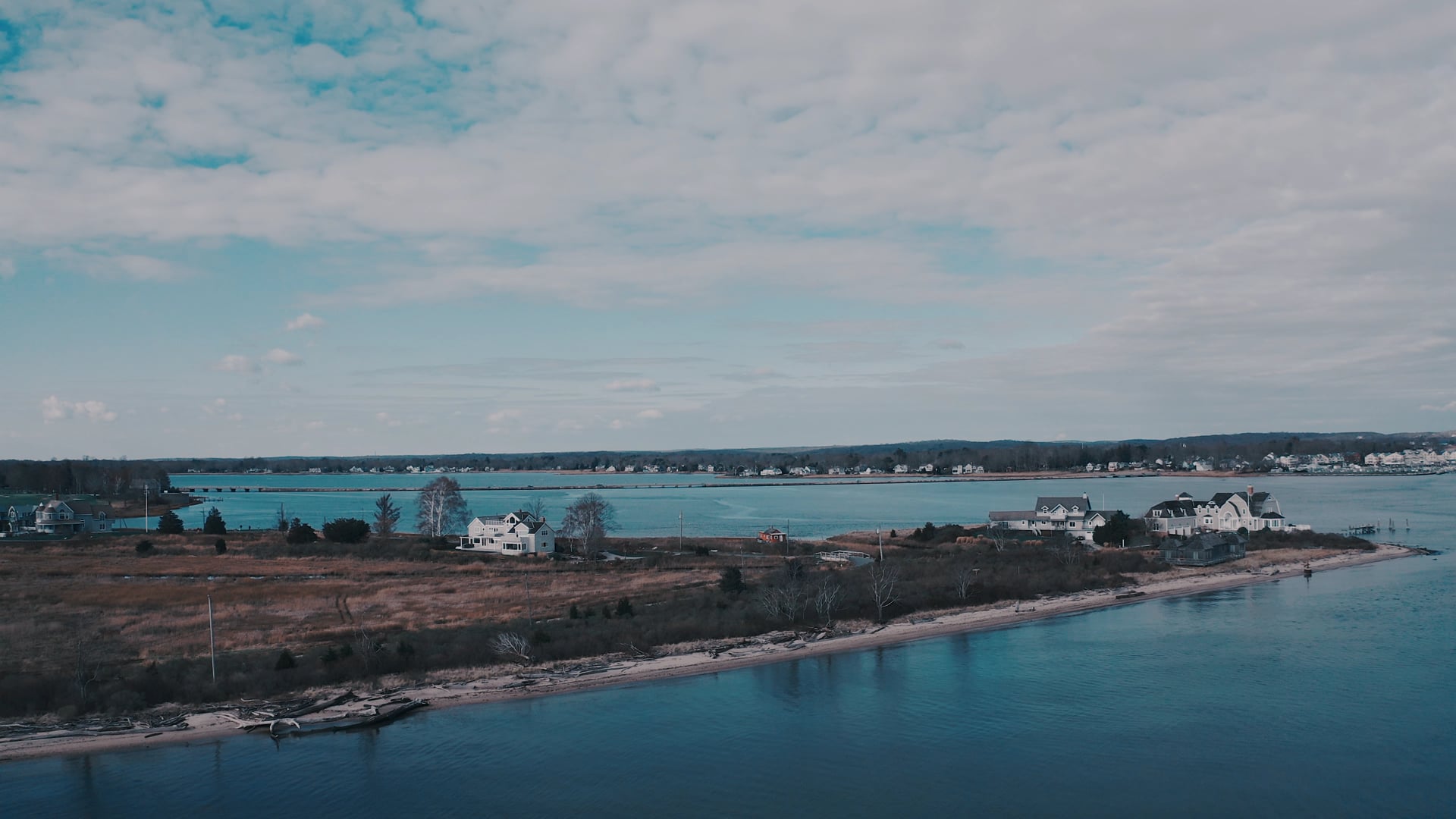 OLD SAYBROOK CAUSEWAY + LIGHTHOUSE