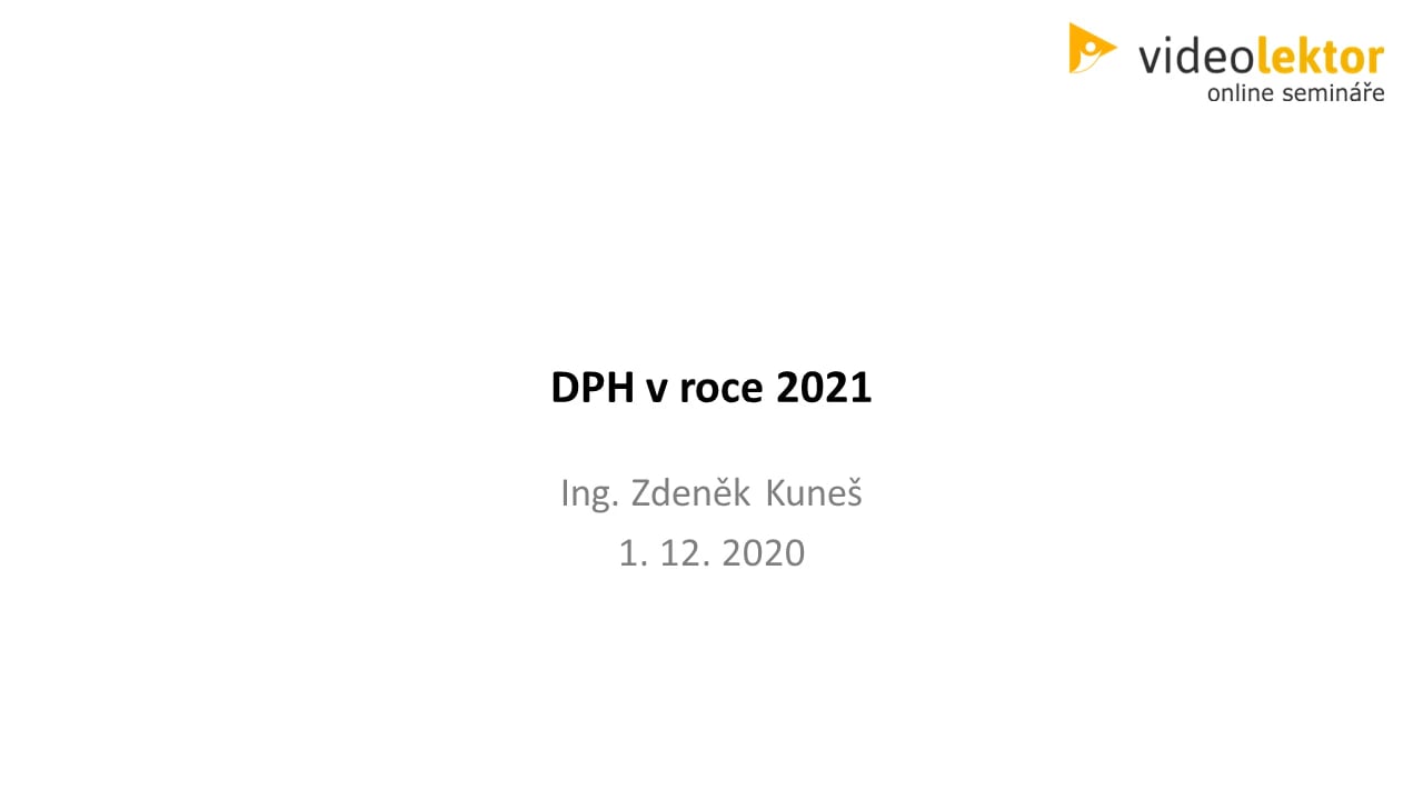 DPH v roce 2021