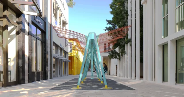 Conscious Actions, Public Installation at Miami Design District