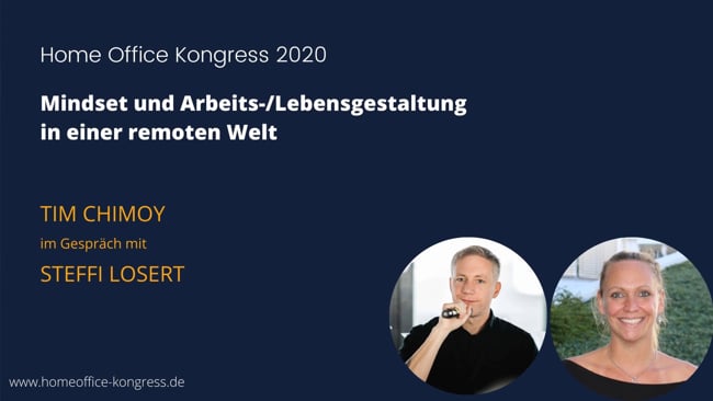 Tim Chimoy - Mindset und Arbeits-/Lebensgestaltung