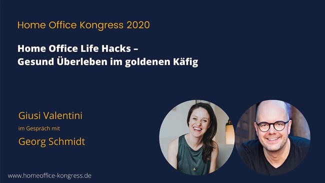 Giusi Valentini - Home-Office Life Hacks: Gesund Überleben im goldenen Käfig