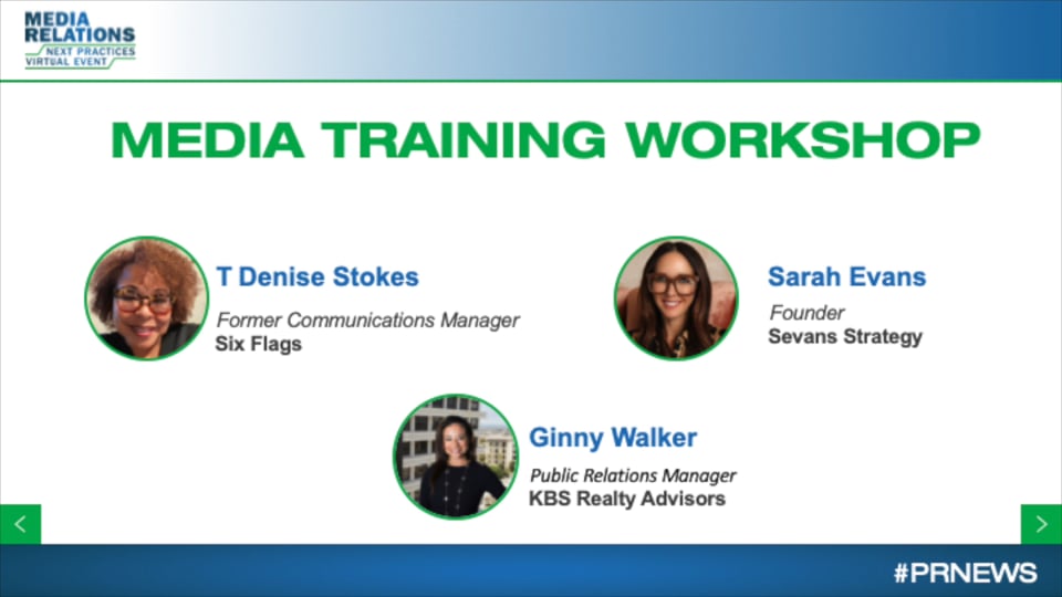 Workshop: Media Training
