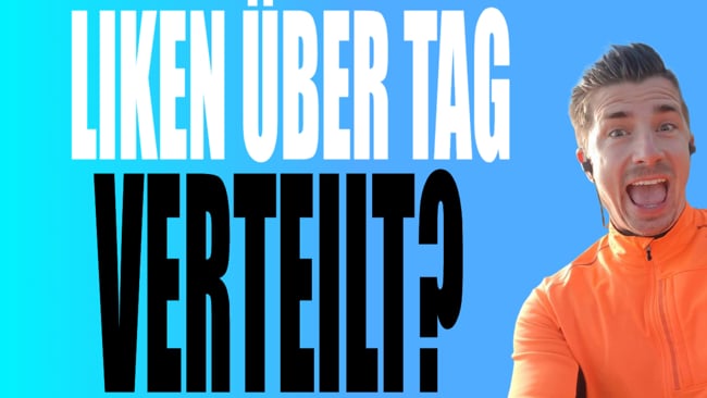 Liken & Kommentieren über den Tag verteilt besser?