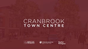 Cranbrook Town Centre Milestone