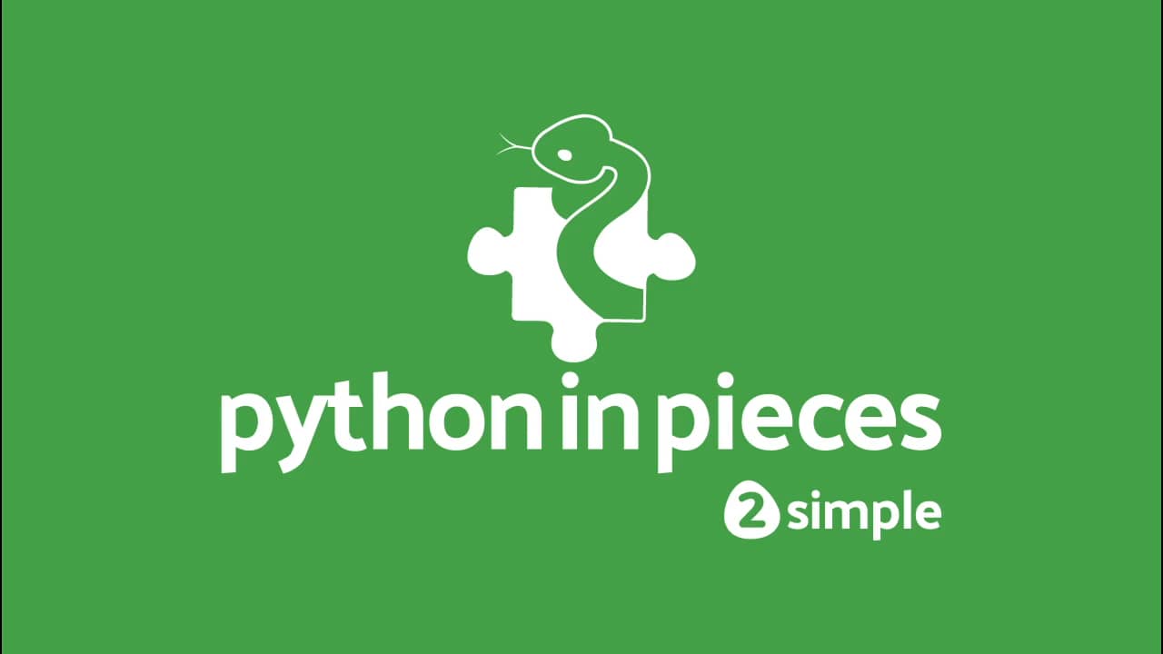 Python in Pieces | Learn to code at home on Vimeo